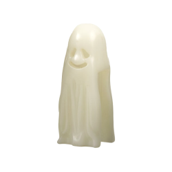 Minifigure, Headgear Head Cover, Ghost Shroud with Smile Minifigure, Headgear Head Cover, Ghost Shroud with Smile