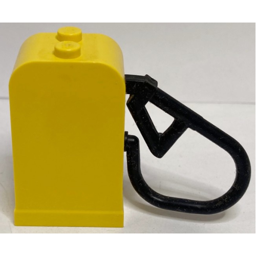 Деталь LEGO 4618c01 Fabuland Gas / Fuel Pump with Fixed Black Hose