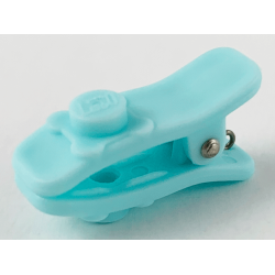 Scala, Clothes Hair Clip, Peg Type - Aqua