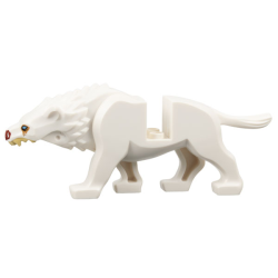 Warg Body with Dark Red Nose Pattern Warg Body with Dark Red Nose Pattern
