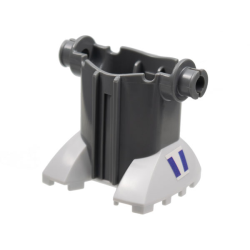 Sports Promo Figure Base with Very Light Bluish Gray Feet with Violet Stripes Pattern on Both Sides (Stickers) - Set 7917 Sports Promo Figure Base with Very Light Bluish Gray Feet with Violet Stripes Pattern on Both Sides (Stickers) - Set 7917