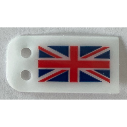 Plastic Part for Set 10294 - Flag with United Kingdom Union Jack Pattern