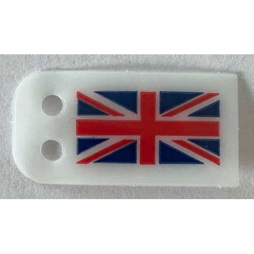 Деталь LEGO 10294pls01a Plastic Part for Set 10294 - Flag with United Kingdom Union Jack Pattern