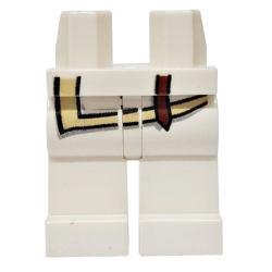 Hips and Legs with Tan Shirt Edge and Brown Strap Pattern Hips and Legs with Tan Shirt Edge and Brown Strap Pattern