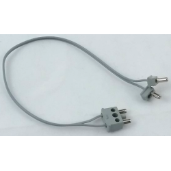 Electric, Wire 12V / 4.5V, 24 Studs Long with 2 Connector, 1-Way Male Squared and 1 Connector, 2-Way Male Squared Narrow Long with Center Post