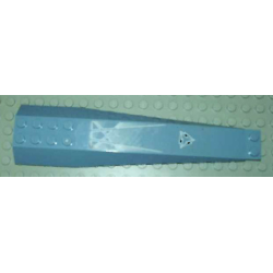 Wedge 16 x 4 Triple Curved with Reinforcements with Alpha Team Arctic Pattern (Sticker)