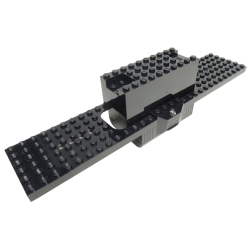 Electric, Train 9V RC Train Base 6 x 30 with IR Receivers and Battery Compartment