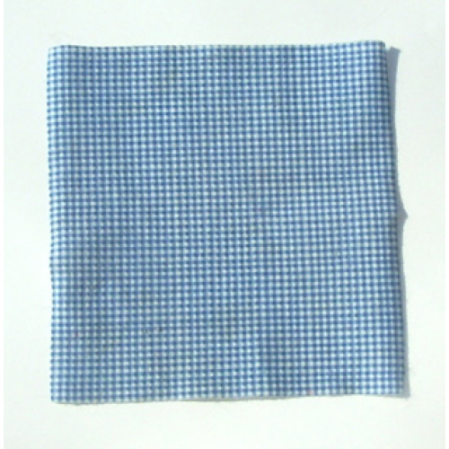 Деталь LEGO dupcloth02 Duplo, Cloth 9 x 9 with Blue and White Checkered Pattern (3605)