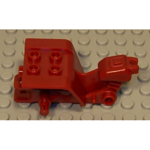 Деталь LEGO 30187c00c Tricycle Body Top with Dark Red Chassis (30187 / 30188)