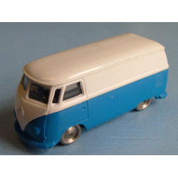 HO Scale, VW Van with Blue Base HO Scale, VW Van with Blue Base