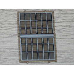 Glass for Window 1 x 4 x 5 with Bars Pattern (Sticker) - Set 4856 Glass for Window 1 x 4 x 5 with Bars Pattern (Sticker) - Set 4856