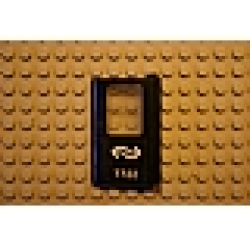 Door 1 x 4 x 5 Train Right, Thin Support at Bottom with Dutch NS '7722' Pattern (Sticker) - Set 7722