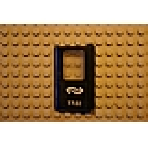 Деталь LEGO 4182pb026 Door 1 x 4 x 5 Train Right, Thin Support at Bottom with Dutch NS '7722' Pattern (Sticker) - Set 7722