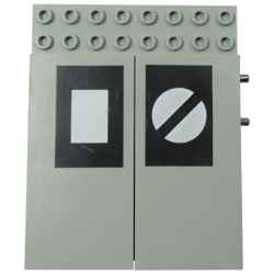 Electric, Train 12V Remote Control 8 x 10 with Switch Pattern