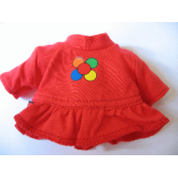 Duplo, Doll Cloth Dress with Five Spots Pattern