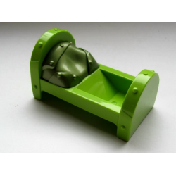 Duplo, Furniture Bed 3 x 5 x 2 1/2 (Little Robots)