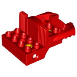 Duplo, Toolo Cockpit 4 x 6 - Red