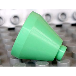 Duplo Cone 2 x 2 x 1 2/3 - Medium Green