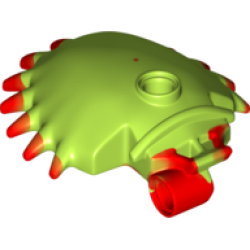 Plant Venus Flytrap Half with Marbled Red Spikes Pattern Plant Venus Flytrap Half with Marbled Red Spikes Pattern