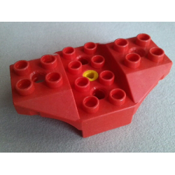 Duplo, Toolo Wing 4 x 6 with Cut Corners Duplo, Toolo Wing 4 x 6 with Cut Corners