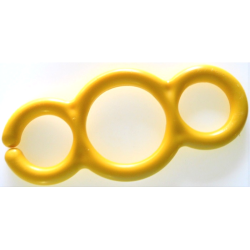 Primo Teether Chain Link End - Yellow Primo Teether Chain Link End - Yellow
