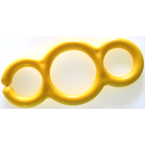 Деталь LEGO 31652 Primo Teether Chain Link End - Yellow
