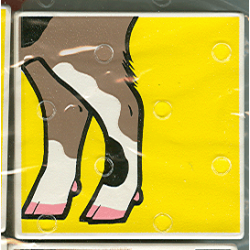 Duplo, Tile 2 x 2 x 1 with Goat Mosaic Picture 06 Pattern Duplo, Tile 2 x 2 x 1 with Goat Mosaic Picture 06 Pattern