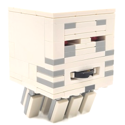 Minecraft Ghast, Internal Parts #1 - Brick Built Minecraft Ghast, Internal Parts #1 - Brick Built