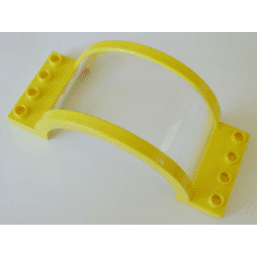 Деталь LEGO 6436 Duplo Arch 4 x 10 x 3 with Glass (Skylight)