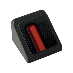 Slope 30 1 x 1 x 2/3 with Red Taillight with Black Outline Pattern Model Right Side (Sticker) - Set 42126