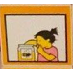 Duplo, Tile 2 x 2 x 1 with Farmhouse Mosaic Picture 07 Pattern Duplo, Tile 2 x 2 x 1 with Farmhouse Mosaic Picture 07 Pattern