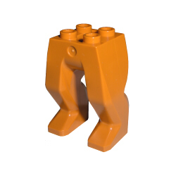 Creature Hips and Legs - Earth Orange