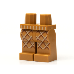 Hips and Legs with Tan Waffle Cone Pattern Hips and Legs with Tan Waffle Cone Pattern