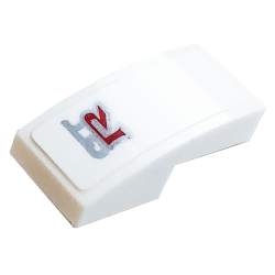 Slope, Curved 2 x 1 x 2/3 with 'GTR' Pattern (Sticker) - Set 76896 Slope, Curved 2 x 1 x 2/3 with 'GTR' Pattern (Sticker) - Set 76896