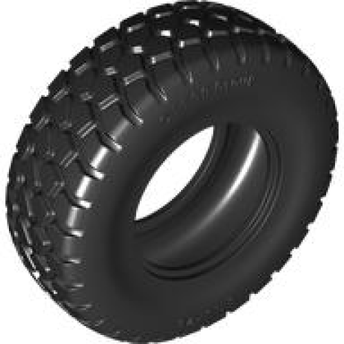 Деталь LEGO 2491 Tire 81.5 x 29