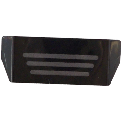 Vehicle, Spoiler with Bar Handle with 3 Silver Stripes Pattern Vehicle, Spoiler with Bar Handle with 3 Silver Stripes Pattern