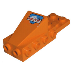 Cockpit Space Nose with Arctic Logo Pattern (Sticker) - Sets 6573 / 6575 / 6577