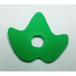 Foam Scala Leaf 4 x 3 with Hole