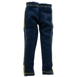 Scala, Clothes Female Pants with Yellow Stitching (Jeans)