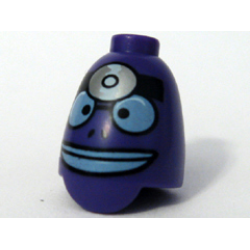 Minifigure, Head, Modified SpongeBob Doctor Pattern