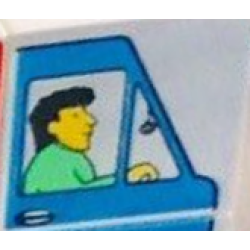 Duplo, Tile 2 x 2 x 1 with Farmhouse Mosaic Picture 06 Pattern Duplo, Tile 2 x 2 x 1 with Farmhouse Mosaic Picture 06 Pattern