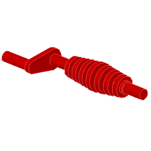 Деталь LEGO 635 Conveyor Belt Inclined Reel