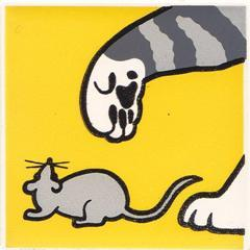 Duplo, Tile 2 x 2 x 1 with Cat Mosaic Picture 16 Pattern Duplo, Tile 2 x 2 x 1 with Cat Mosaic Picture 16 Pattern