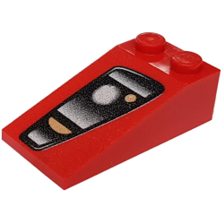 Slope 18 4 x 2 with Ferrari Headlight Pattern Model Left Side