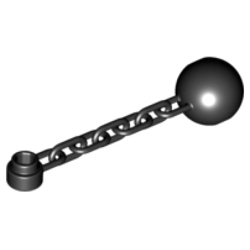 Деталь LEGO 15532 Chain with Ball, 5 Links