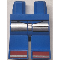 Hips and Legs with Armor Plates and Red and Silver Shoe Tips Pattern Hips and Legs with Armor Plates and Red and Silver Shoe Tips Pattern