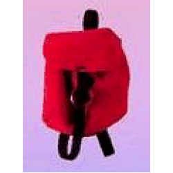 Scala, Cloth Backpack with Black Straps Scala, Cloth Backpack with Black Straps