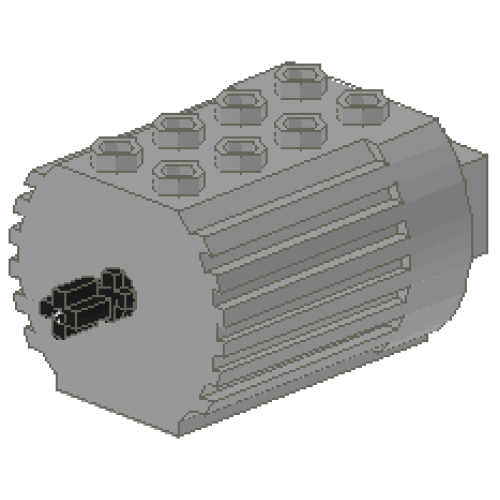 Деталь LEGO 6216m Electric, Motor 4.5V (Undetermined Type)