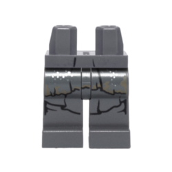 Hips and Legs with SW Robe with Dark Tan Camouflage and Silver Dots Pattern Hips and Legs with SW Robe with Dark Tan Camouflage and Silver Dots Pattern