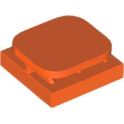 Tile, Modified 2 x 2 x 2/3 with Paper / Photo Holder Tile, Modified 2 x 2 x 2/3 with Paper / Photo Holder